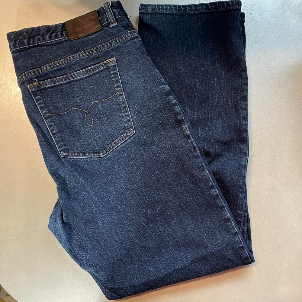 Lauren Ralph Lauren Classic Straight Leg Medium Wash Blue Jeans‎ Size 16
